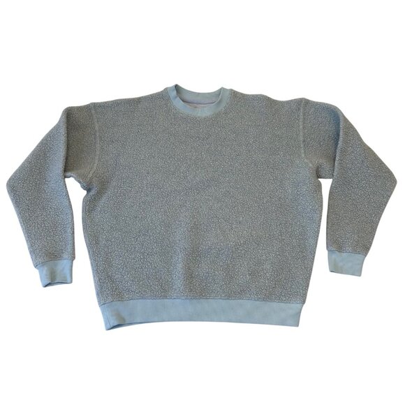 Outdoor Voices MegaFleece Crewneck Womens Medium Wool Blend Pullover Sweatshirt - Picture 1 of 10